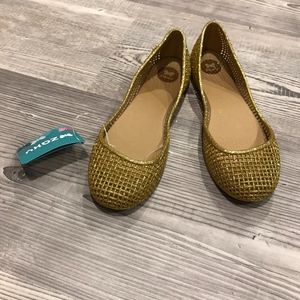 Zaxy Shoes - NEW Glittery Gold Zaxy Jelly Sandals Zaxy Shoes - NEW Glittery Gold Zaxy Jelly Sandals